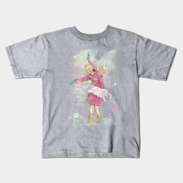 Dancing queen Kids T-Shirt by soltib